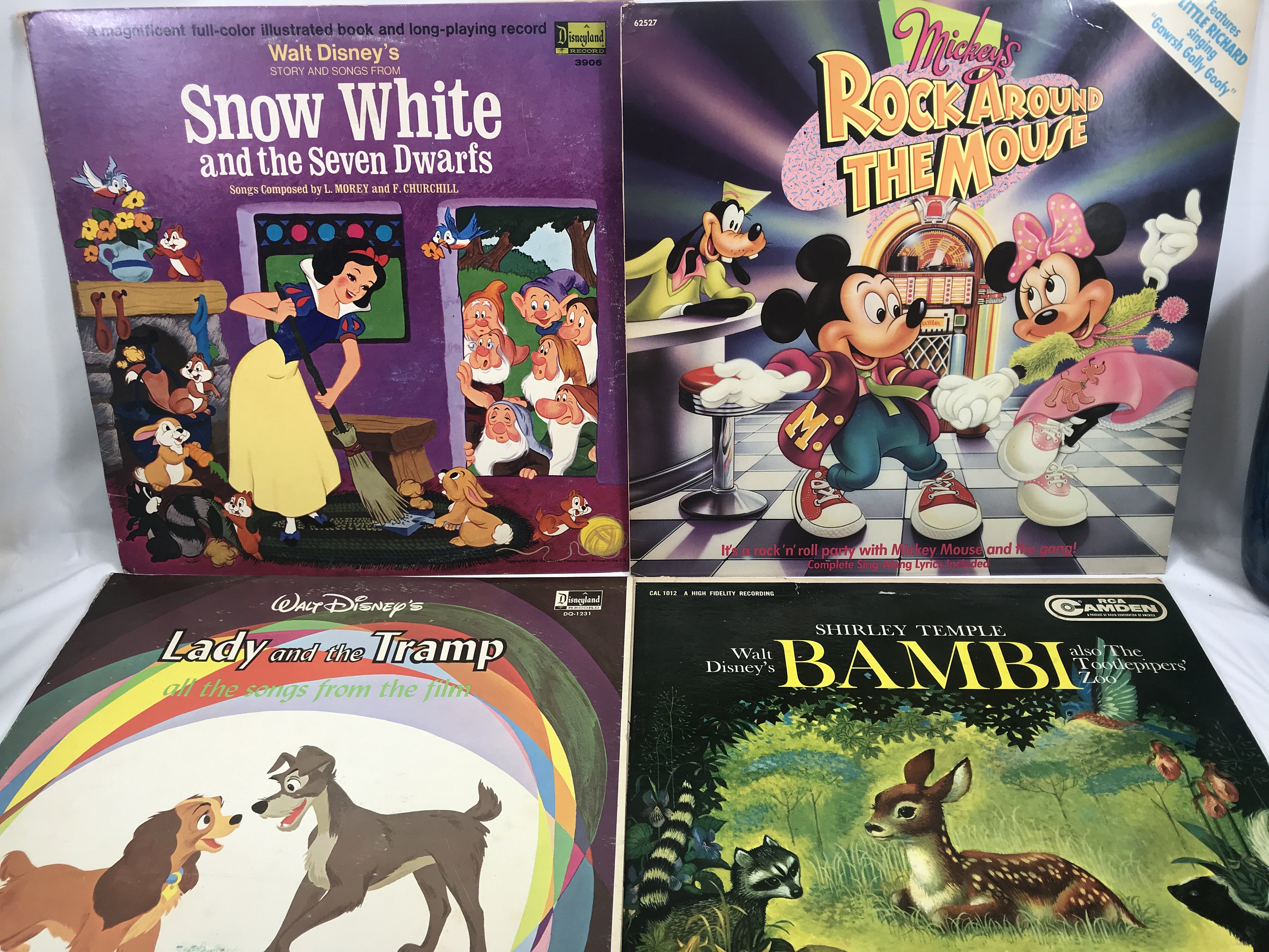 【P6002】WALT DisNEY RECORDS children’s fa P6002】WALT DisNEY RECORDS children's fa Children's