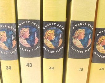 Nancy drew,YOUR CHOICE,carolyn keene, 60s, mystery books