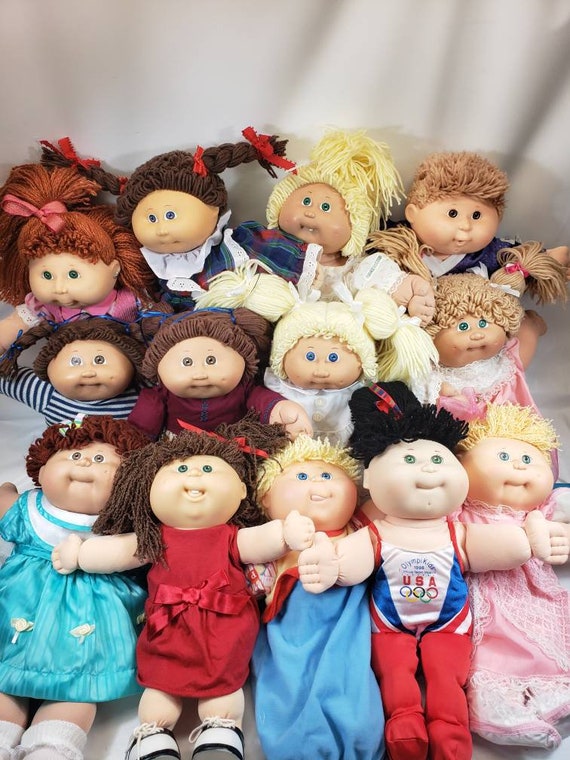 washing cabbage patch dolls