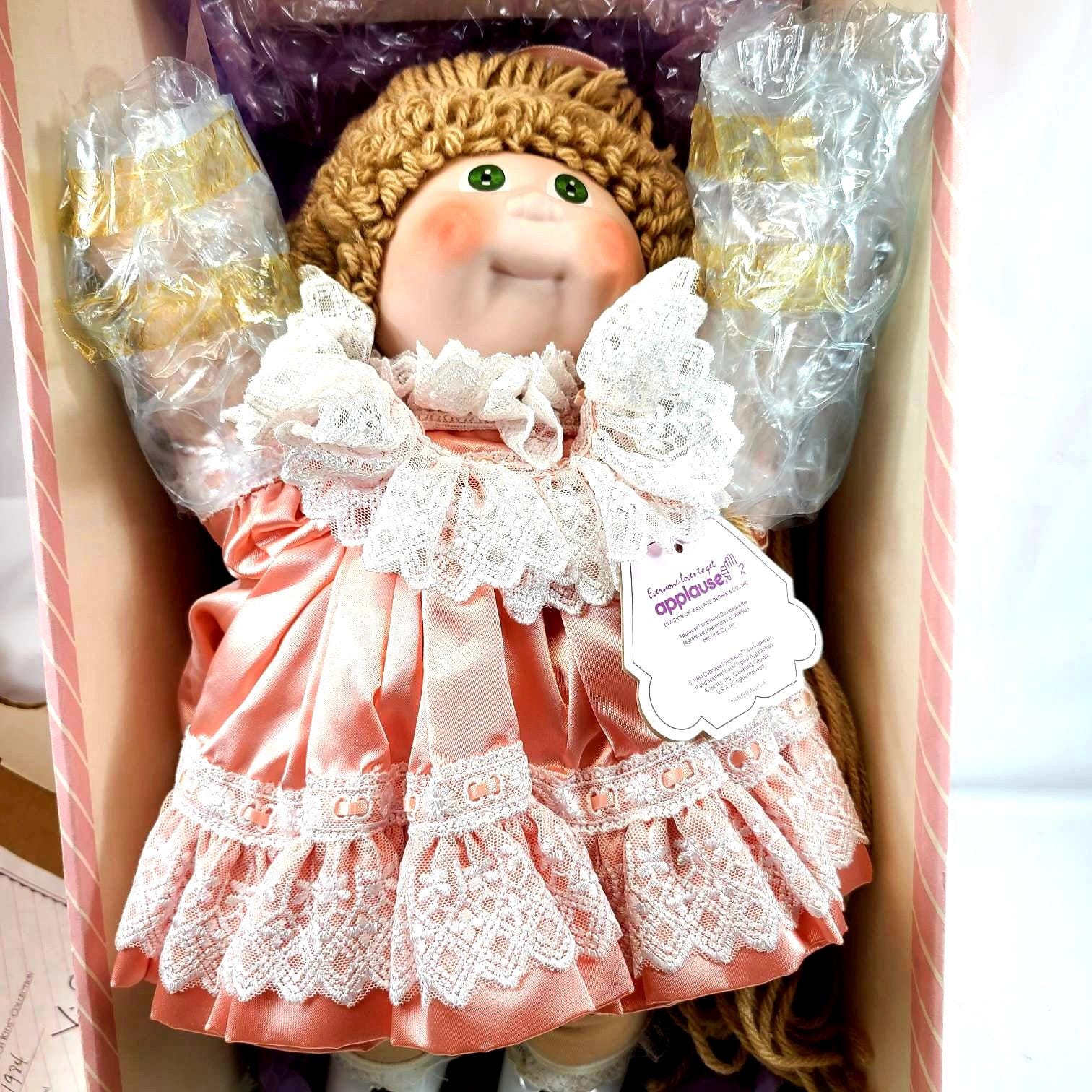 Cpk, Porcelain, Cabbage Patch Kids, With Box, Jessica Louise