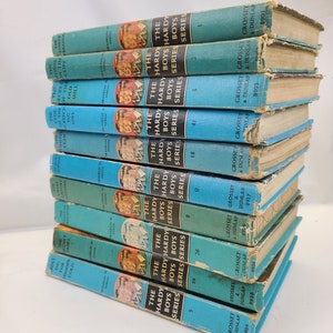 Grab bag, LOT, hardy boys, 10 books, Mixed lot, mystery books,for upcycle, crafts