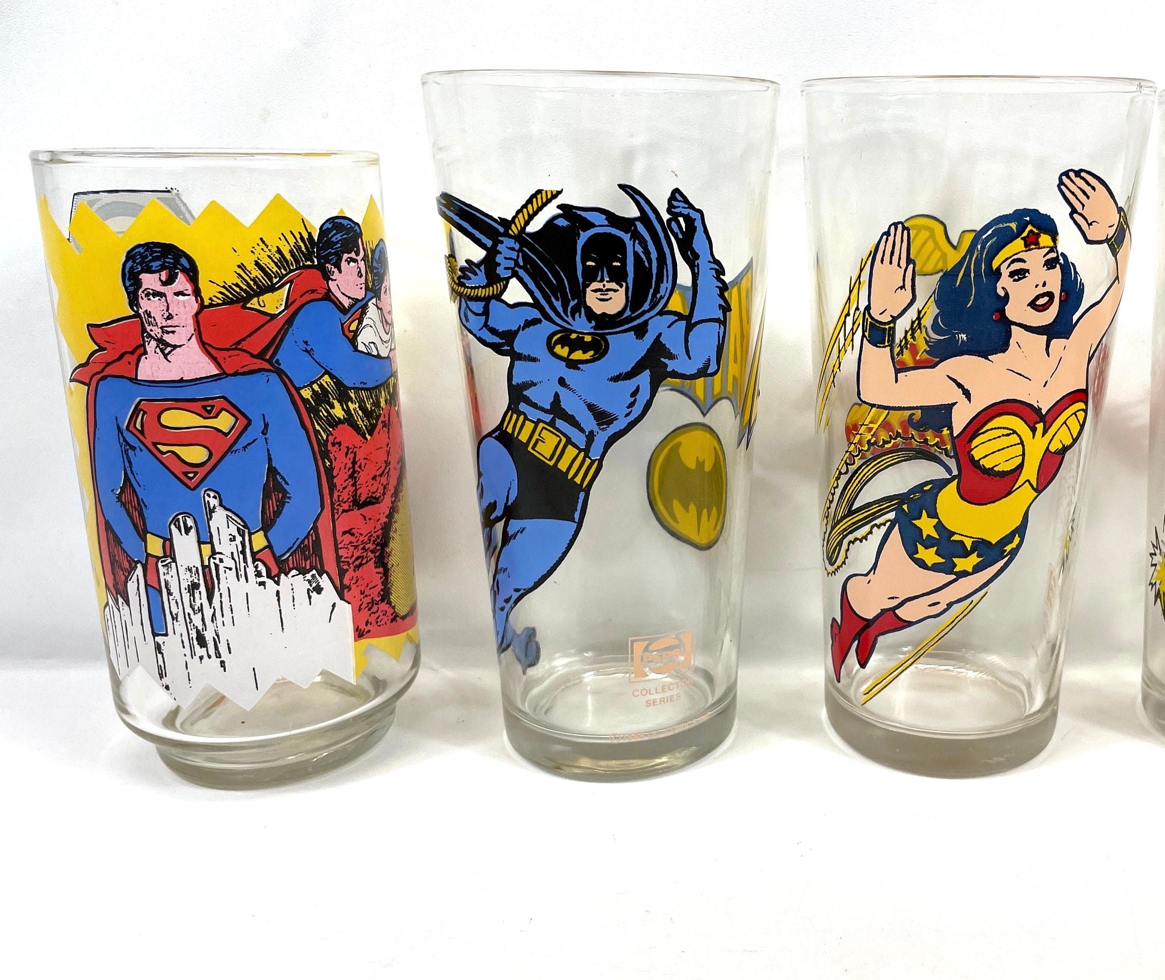 Super Hero Pepsi Glasses Cups - Etsy