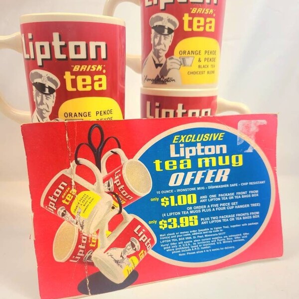 Lipton Tea Etsy