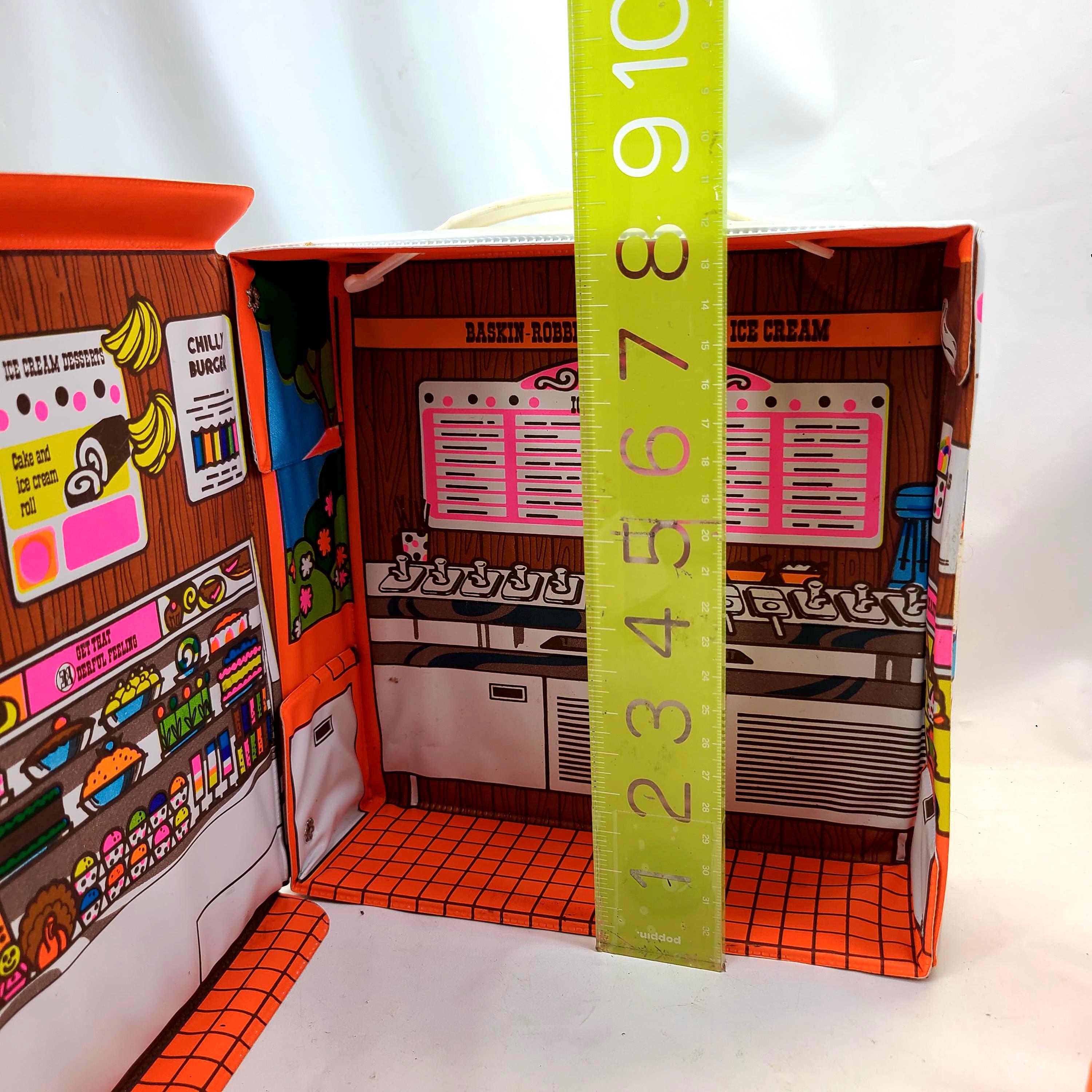 Baskin Robbins, Playset, Ice Cream, Store, 1977, 31 Flavors, Dolls