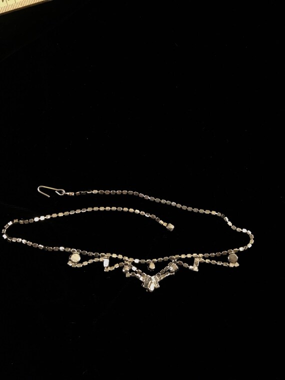 Necklace vintage /Tiara style /princess jewelry/r… - image 4