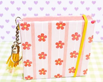 Pink Daisy Sticky Note Cover