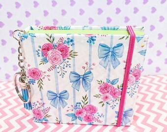 Blush Bows sticky note cover