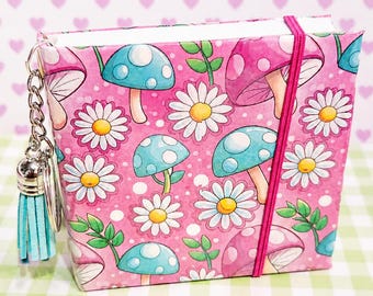 Mushroom Bloom Pocket sticky note cover