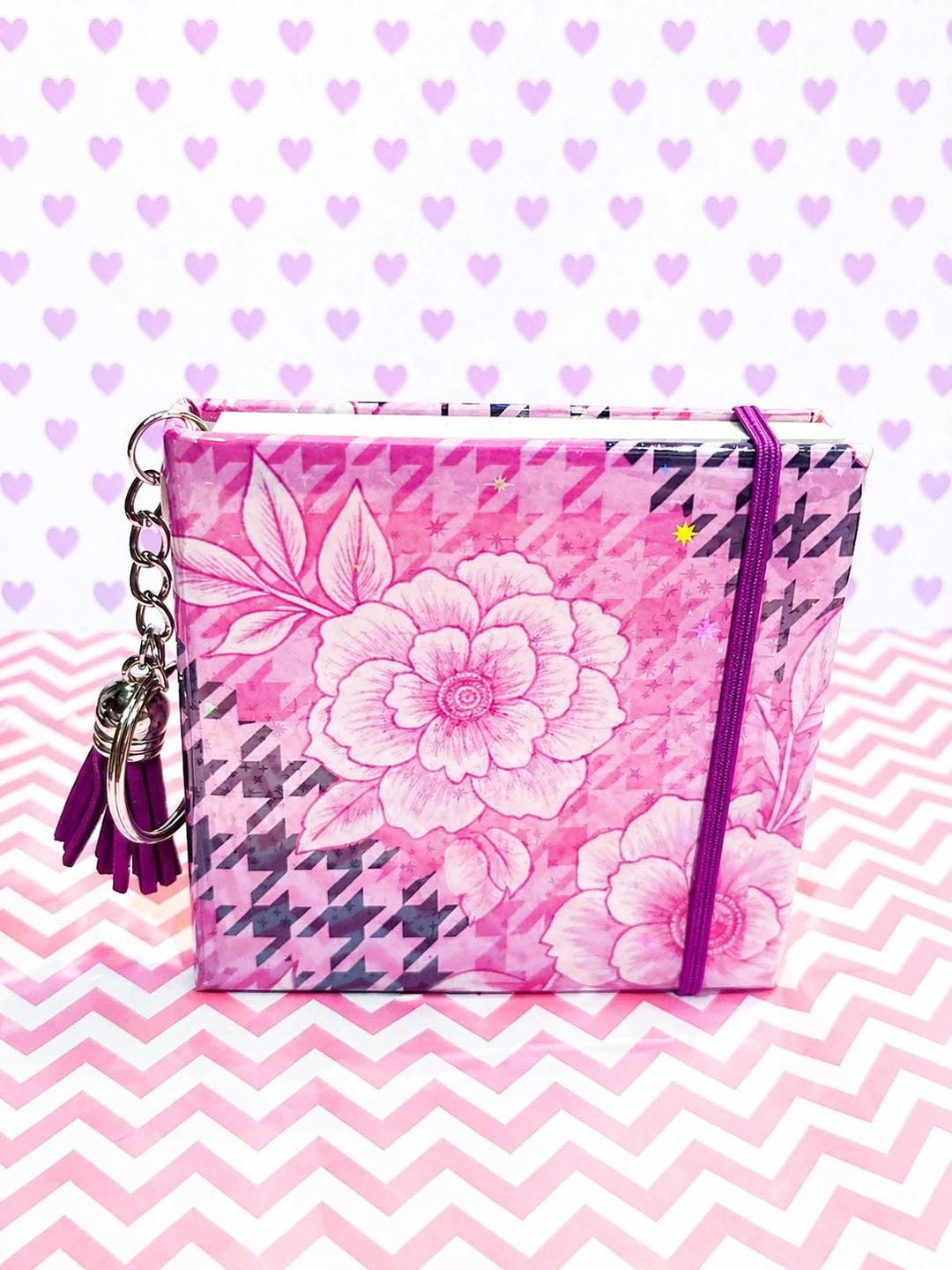 Blush Bloom Sticky Note Cover - Etsy