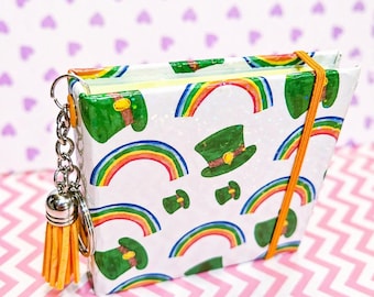 St Patrick's day sticky cover note