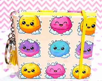 Happy Bubbles sticky note cover