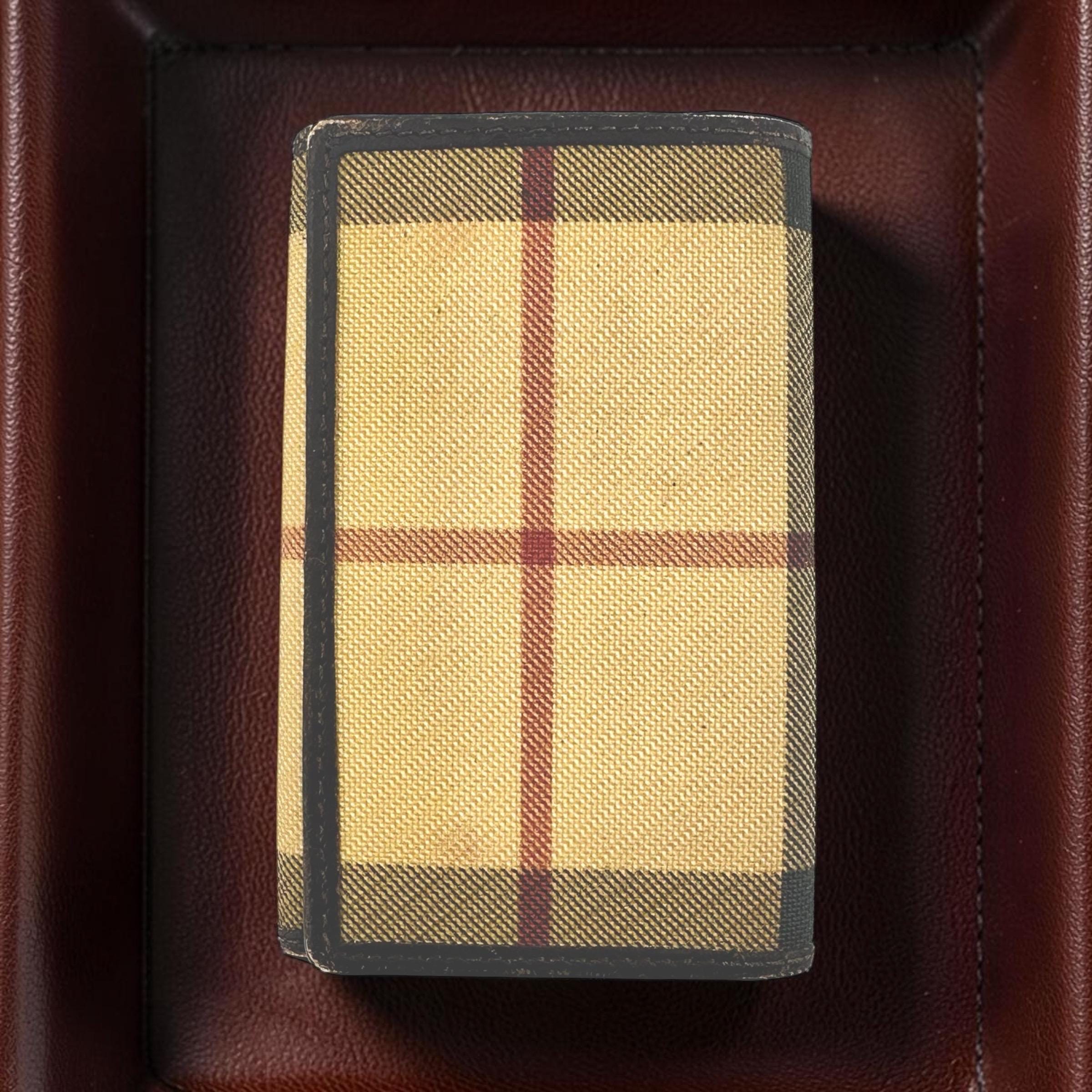 Burberry Nova Check Wallet - Etsy