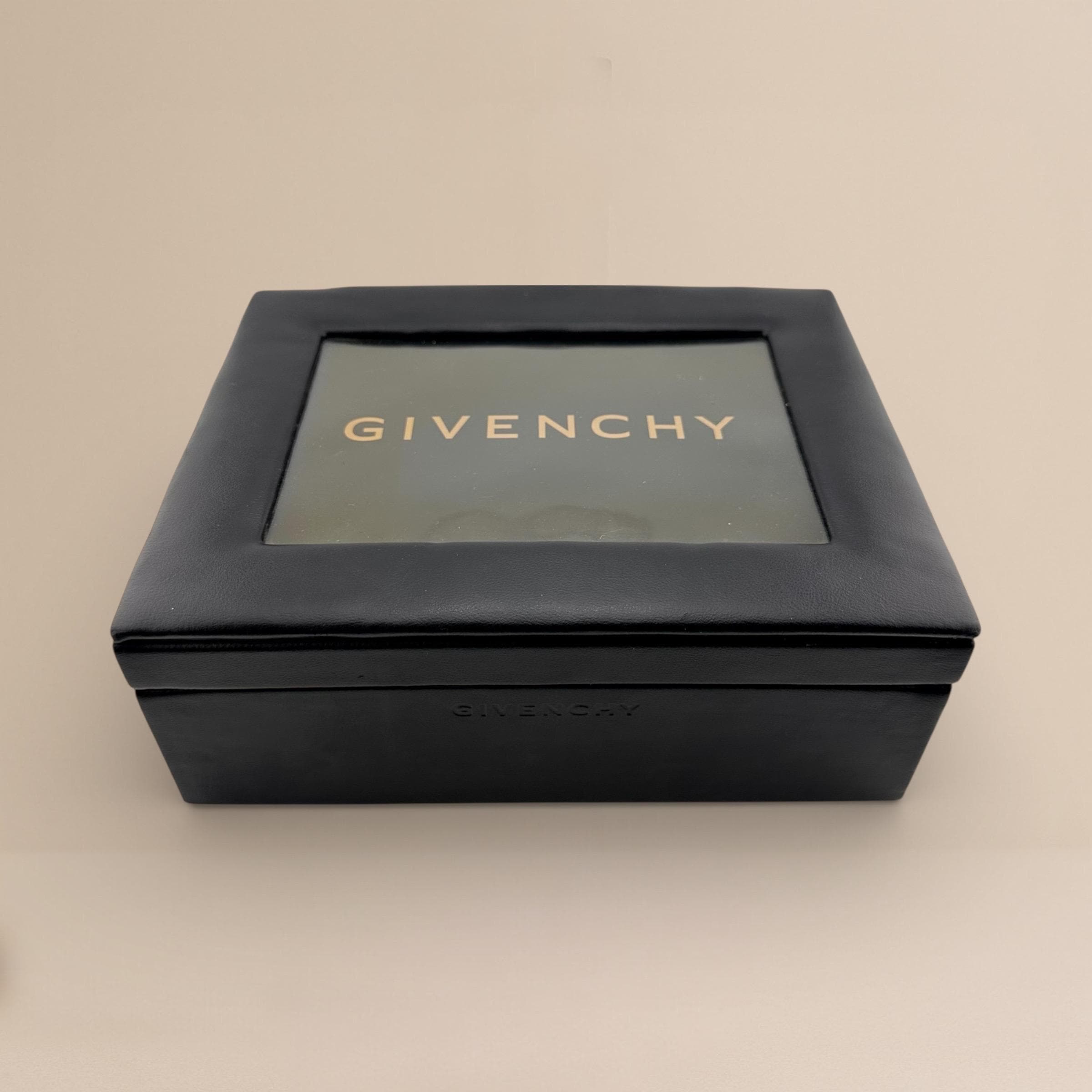 Vintage GIVENCHY Storage Jewelery Box Embossed - Etsy