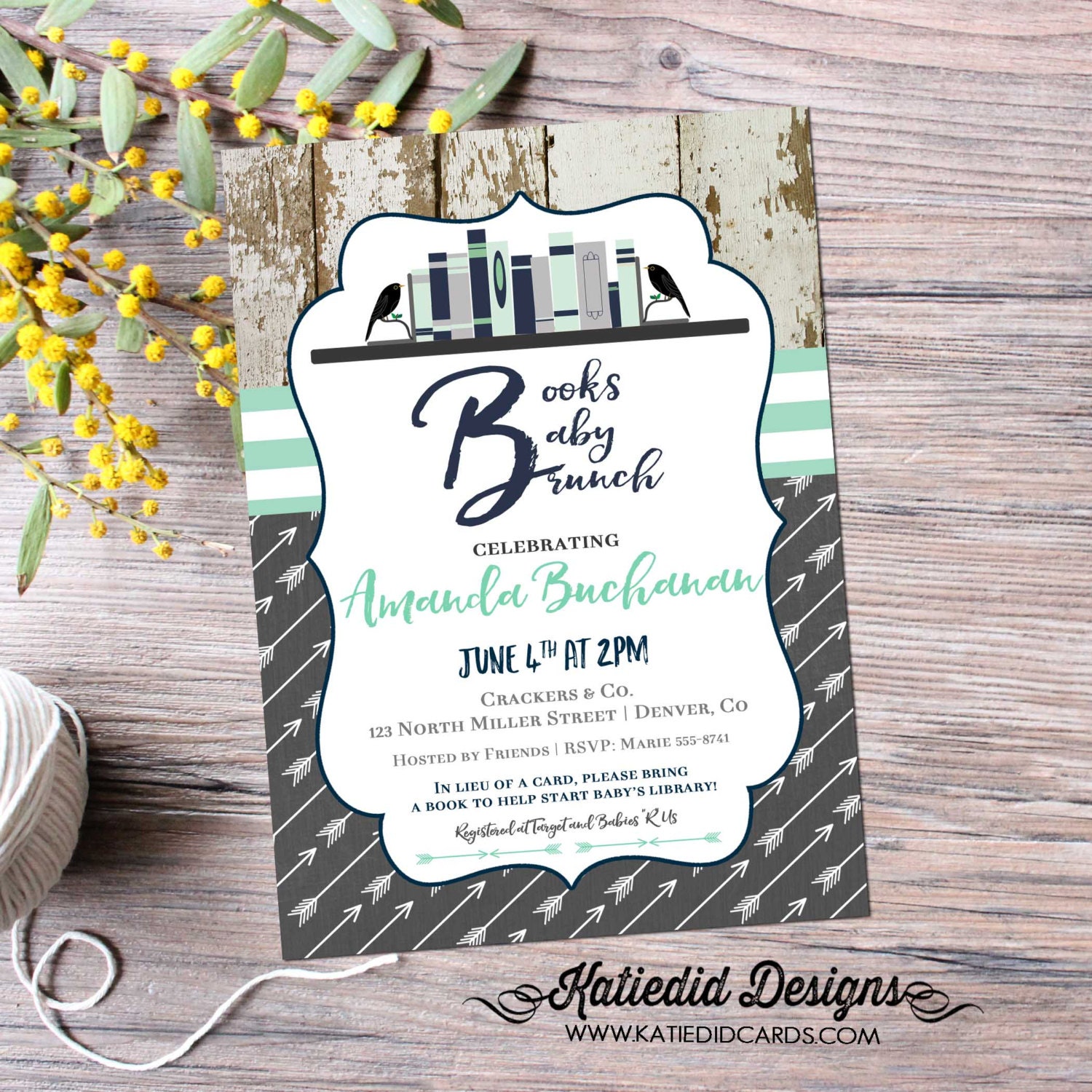 Once Upon A Time Baby Shower Invitation Storybook Gender Etsy