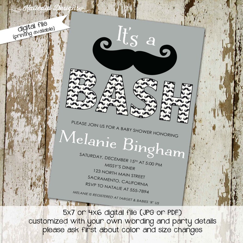 Mustache Baby Boy Shower Invitation Little Man Gentleman Oh Etsy Mustache Baby Boy Shower Invitation Little Man Gentleman Oh Etsy
