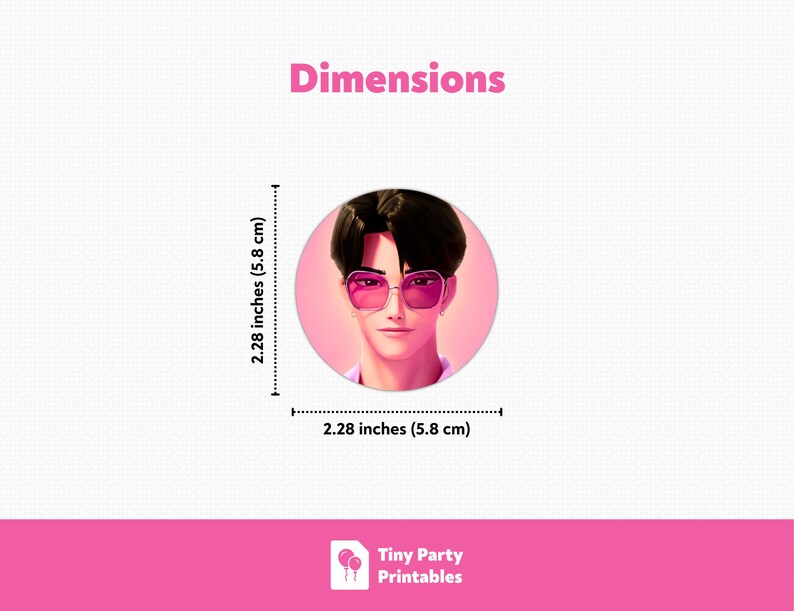 Printable Kpop Demon Hunters Cupcake Toppers | Saja Boys Birthday Party ...