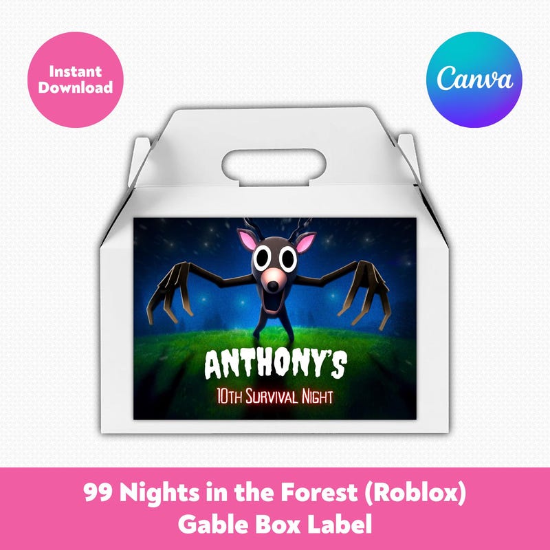 99 Nights in the Forest Printable Coloring Pages Roblox - Etsy Canada
