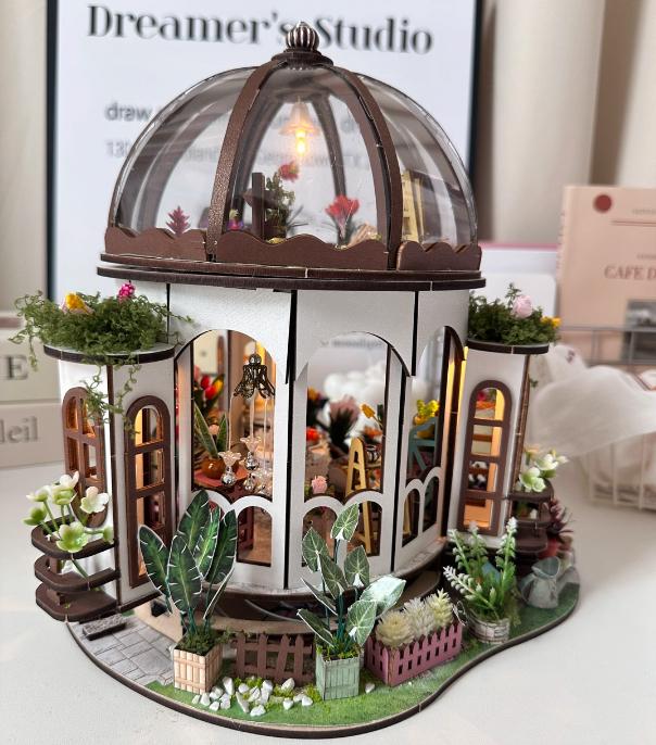 handmade-flower-house-model-hanging-garden-building-diy-assembly-set