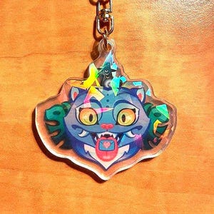 Derpy Tiger - Llavero - Kpop Demon Hunter