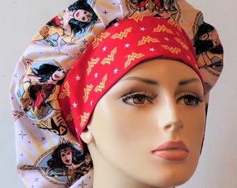 Wonderwoman Scrub Hat - Etsy