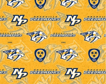 Scrub Hats-Nashville Predators Tone On Tone Fabric-Nashville Scrub Hat-Anesthesia Scrub Hat-Bouffant Scrub Hats-Hockey Scrub Hat-SilverCaps