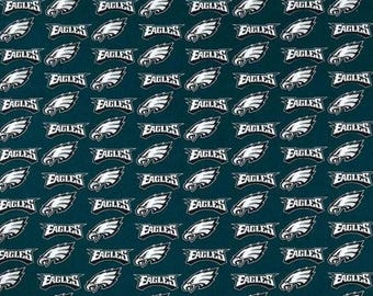Eagles Fabric-Bouffant Scrub Hat-Women's Scrub Hats-Medical Scrub Hat-SilverCaps- -Sports Scrub Cap-Scrub Hats-NFL Football Scrub Hat-Eagles