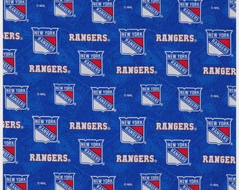 New York Rangers Bouffant Scrub Hats-NY Rangers Fabric-Hockey Bouffant Scrub Hat-SilverCaps-Scrub Caps-Bouffant Scrub Hats-Hockey Team Hat