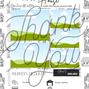 Real Estate Marketing Canva Bundle | Open House Flyers, Buyer & Seller Guides, Listing Templates | Editable Realtor Templates