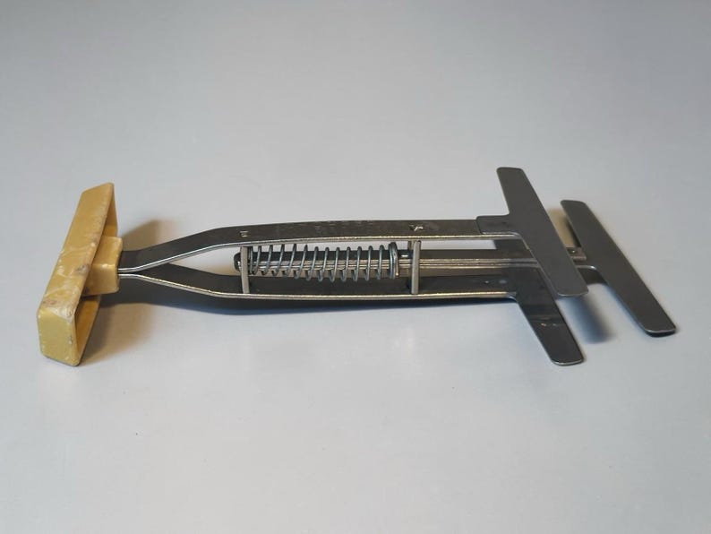 Vintage Foley Food Chopper, 3 Stainless Blades, Spring Loaded, Made in ...