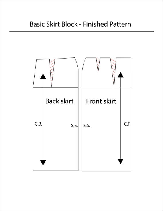 Fashion Design Pattern Making Course – Basic Skirt Block
