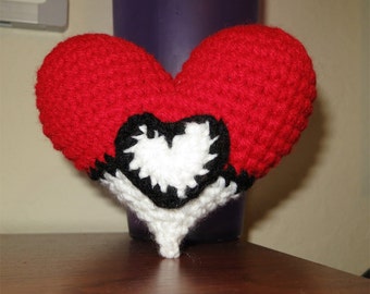 Valentine's Pokeball - Inspired Heart Plush
