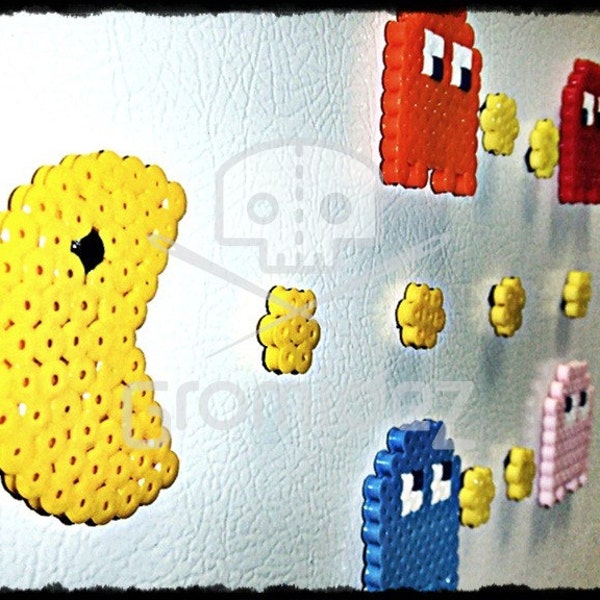 Pacman-Inspired Magnet Set