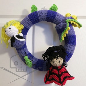 Beetlejuice - Inspired Wreath