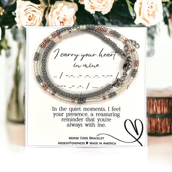 I carry your heart Bracelet, Memorial Bracelet for Women, Sympathy Gift for Her, Infant Memorial Gift, Remembrance Gift, Loss of a Child