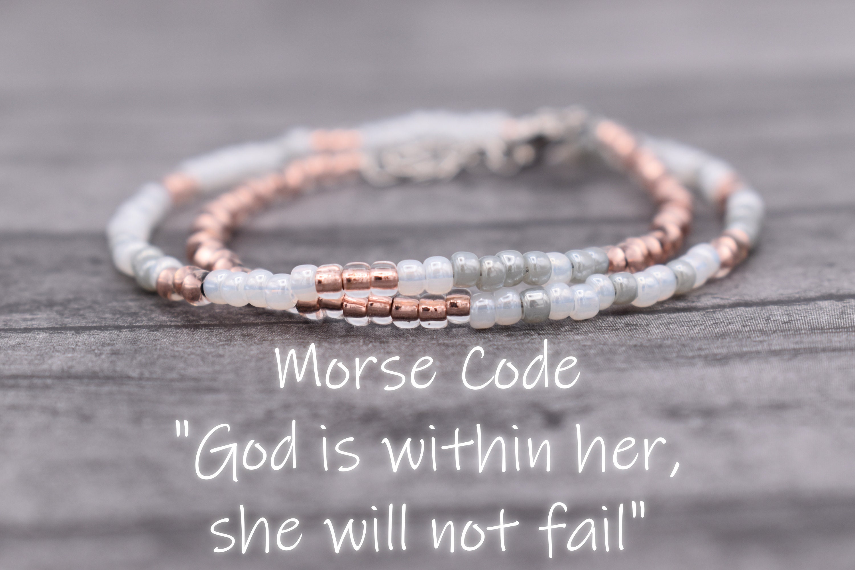 God is Within Her She will not fail Bracelet Psalm 46 5 | Etsy