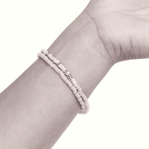 Until We Meet Again Jewelry Morse Code Bracelet Memorial Bracelet Loss of Husband Loss of Child Gift Sympathy Gift Loss of Father Mother image 9