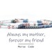 Mother Bracelet, Custom Morse Code Bracelet for Mom, Birthday Gift Jewelry Meaningful Gift Always my mother forever my friend, 