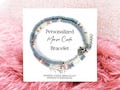 Custom Morse Code Bracelet Beaded Bracelet Stack Best Friend Gift Idea Personalized Gift for Her - Unique Jewelry Birthday Quote Lyric Gift