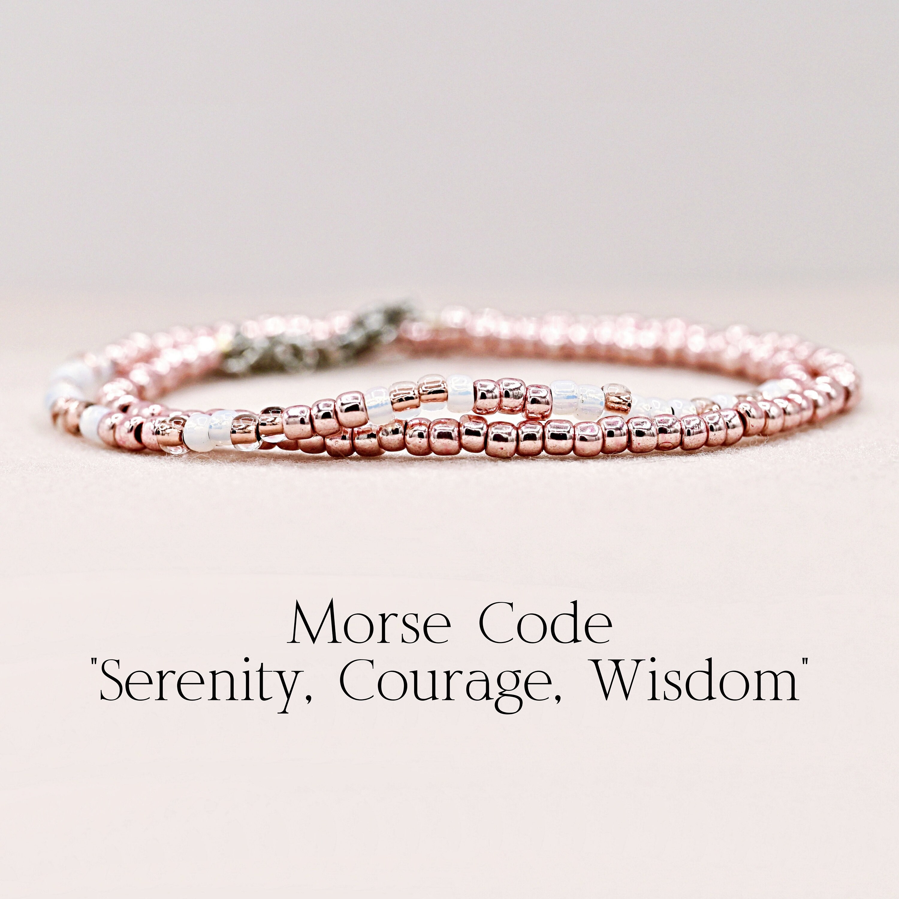 Serenity Courage Wisdom Serenity Prayer Bracelet Anti Anxiety