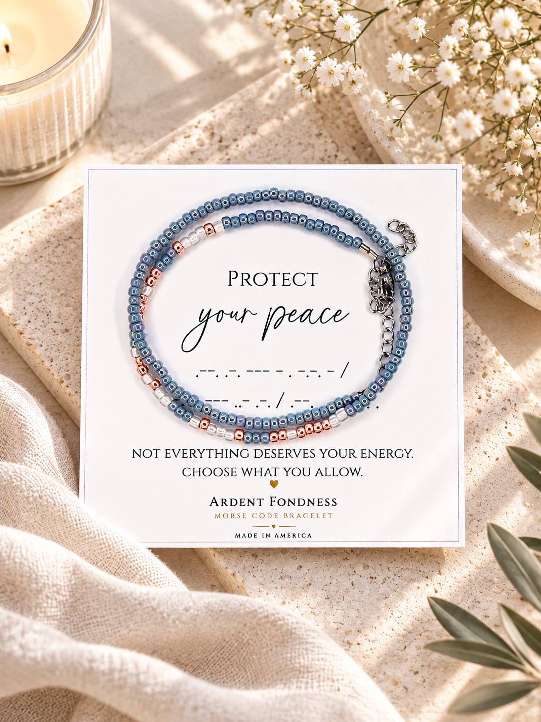 Peace Bracelet - Etsy