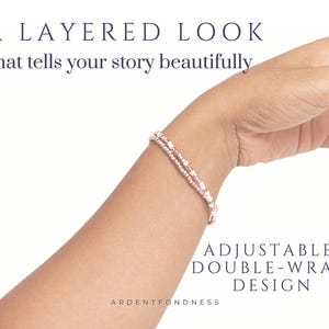 One Day at a Time Bracelet, Morse Code Jewelry, Serenity Prayer Bracelet, Mantra Bracelet, Inspirational Bracelet, Motivational Jewelry image 11