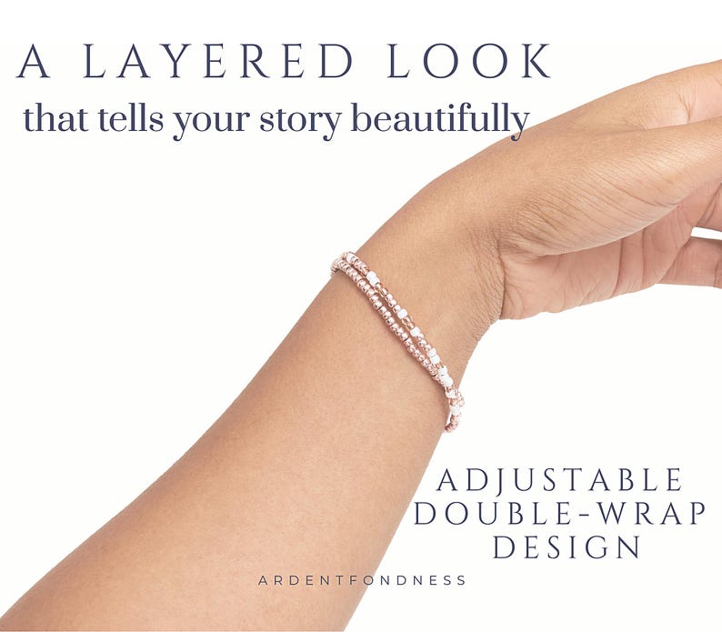 One Day at a Time Bracelet, Morse Code Jewelry, Serenity Prayer Bracelet, Mantra Bracelet, Inspirational Bracelet, Motivational Jewelry image 11
