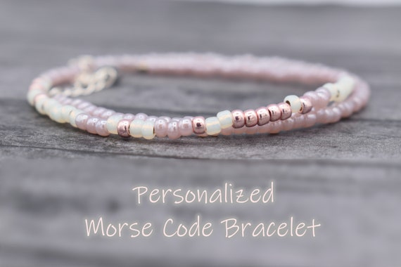 Personalized Gifts for her Personalized Bracelet / Beaded | Etsy