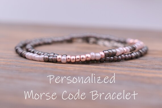 Personalized Bracelet Secret Message Jewelry Personalized | Etsy