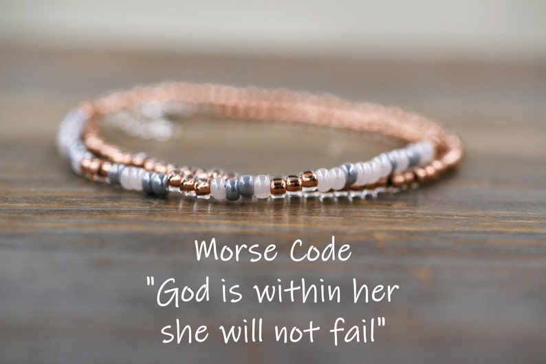 God is Within Her She will not fail Bracelet Psalm 46 5 | Etsy