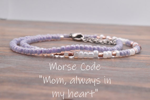 In Memory of My Mom Bracelet Mom Memorial Bracelet Mother - Etsy