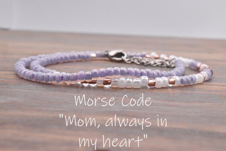 In Memory of My Mom Bracelet Mom Memorial Bracelet Mother - Etsy