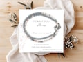 I Carry You With Me Morse Code Bracelet, Memorial Gift for Her, Sympathy Beaded Jewelry, Remembrance Bracelet, Loss of Loved One Gift Women
