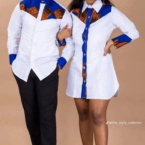 Couples African outfit, Ankara mermaid dress, Ankara gown, African wedding outfit, African engagement outfit, African print gown, men Kaftan