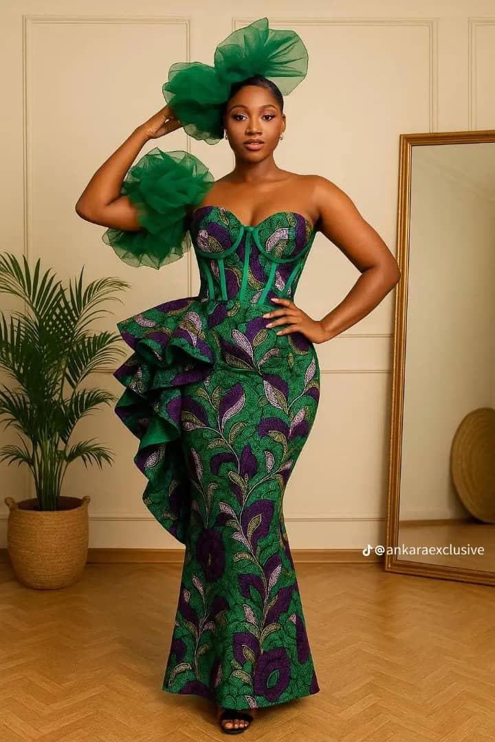 African Funeral Outfit